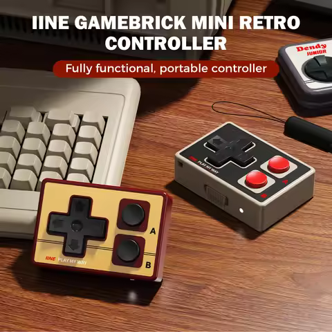 IINE Gamebrick Mini Retro Portable Controller for Android / iOS / Simulation Game, Multi-platform Po