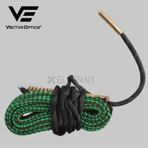 Vector Optics for 22 LR Bore Firearms Hunting Gun Bore Cleaning Rope Rifle Barrel Cleaner Calibre