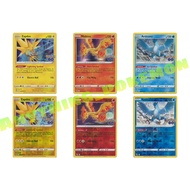 Pokemon Card - Zapdos (029/078) Moltres (012/078) Articuno (024/078)- HOLO RARE/REVERSE HOLO - Pokem