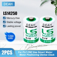 New LS14250 14250 TL-5902 3.6V 1200mAh Lithium Battery For CNC Machine Tool Water Gas Meter Touch Sc