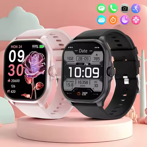 Smart Watch 1.88" HD Screen Bluetooth Calling Magnetic Charging Raise to Wake Always-On Pointer Dyna