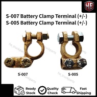 S-005/S-007 Battery Clamp Terminal (+) & (-)