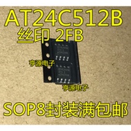 5 Piece AT24C512BN-SH25-T 2FB2 BAT24C512BN-SH SOP-8 chip IC