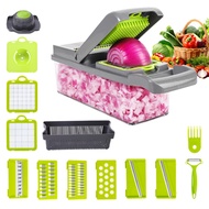 Multifunctional Vegetable Cutter Kitchen Vegetable Cutter Vegetable Slicer Potato Grater Salad Cutte