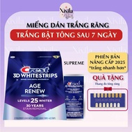 CREST 3D WHITE Supreme Bright Teeth Whitening Strips Whitening Strips Teeth