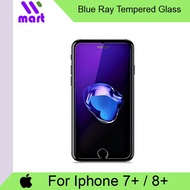Blue Ray Tempered Glass Screen Protector For Apple Iphone 7 Plus / 8 Plus