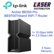 TP-Link ARCHER BE550PRO BE9700 Triband WiFi 7 with 10Gbps Wan Router.
