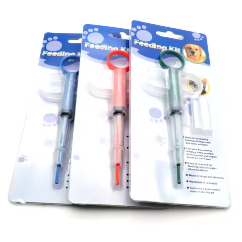 Wholesale 20Pcs Kid Dog Feed Tool Water Medicine Injector Tablet Pill Cat For Dog Kitten Puppy Pet M