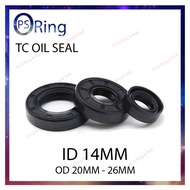 TC NBR Oil Seal ID 14MM And The Outside Diameter 20mm to 26mm NBR Oil Seal