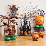 Halloween Decorative Aluminum Balloons for Masquerade Parties, Schools, Cafe Restaurants