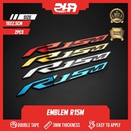 R15M EMBLEM R15 LOGO NOT A R15M STICKER R15M ACCESSORIES YAMAHA R15M EMBLEM YAMAHA VARIATION MOTORCY