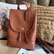 蔻馳 中古後背包 後背包 後背包 雙肩包 皮革 美式靈魂 中古  中古包背囊 經典款 迷你  美式復古 vintage coach mini backpack