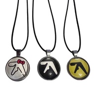 aphex twin pendant necklace handmade
