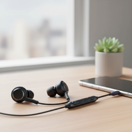 Samsung Galaxy S23 Ultra/S22/S21 FE/S20/Z Flip 3/Fold 4/A53/A54 USB Type C Headphones with Built-in 