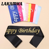 LAKAMKA Etiquette belt Birthday sash for girls Gifts Birthday party Party Favors
