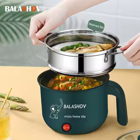 Mini Electric Cooker Non-stick Cooking 1-2 People Single/Double Hot Pot steamer Hot Pot Multifunctio