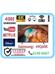 49吋 4K 🔥QLED Samsung Flat Smart TV 49Q60R📺 # TV / 電視 / 三星