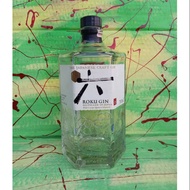 Imported Roku gin liquor bottles