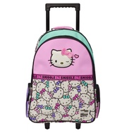 Sm สมิกเกิ้ล Trolley Backpack With Light Up Wheels กระเป๋า ล้อลาก ขนาด 18 นิ้ว พร้อมส่งในไทย