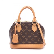 【二手】LOUIS VUITTONAlma BB Monogram 兩用手提包 M53152 PVC塗層帆布皮革 Alma BB 女士二手 B