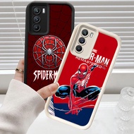 CH87 Spider Man Soft Casing for Realme C75 OPPO A55 A94 A74 A16 C71 C73 A16s A54S Protective Case