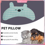  Cervical Vertebrae Protection Breathable Pet Pillow Adorable Cartoon Design Memory Foam Pet Pillow for Neck Support Washable and Comfortable