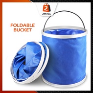 2MALL Foldable Water Bucket Car Wash Water Pail Fishing Camping Bucket Save Space Pail