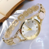 MULIA AGUNG99 Jam Tangan Wanita Terbaru 2025 Mutiara Mewah Stainles Gelang