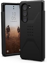 URBAN ARMOR GEAR [Updated Version] UAG Case for Samsung Galaxy Z Fold 5 2023 Civilian Black, Premium Rugged with One-Piece Hinge Protection Full Body Slim Military Grade Dropproof Protective Cover