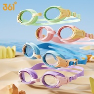 361 Children's Swimming Goggles Boys Girls HD Waterproof Anti-Fog Swimming Goggles Girls Diving Gogg