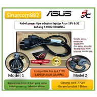 Asus laptop Adapter Type power Cable 19V 6.32 ROG ORIGINAL 3-hole
