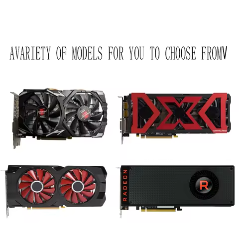 AMD RX580 8GB GDDR5 256Bit PCIe Video Card RX 580 8G High Performance Gaming Graphics Card
