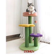 3 Tier Cat Tree House Soft Cat Condo Clubhouse Cat Playground