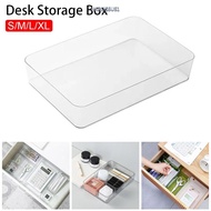 NARCISSUS13A0E 1Pcs Desk Storage Organizer, Drawer Table S/M/L/XL Makeup Organizer Box,  Plastic Tra