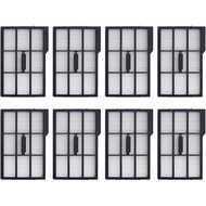8 PCS Replacement HEPA Filters for Eufy E25 Omni / E28 Omni Robot Vacuum, Upright Filter, Canister a