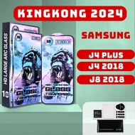 Samsung J4 Plus, J4+ 2018, J8 2018 Tempered Glass Blue kingkong | Screen Protector ss galaxy | Vica
