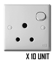 UMS 3115A 15A SWITCHED SOCKET OUTLET (10UNIT/BOX) (SIRIM & JKR Approval)
