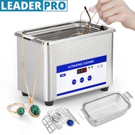 800MLtarge Capacity Ultrasonic Cleaner Portable Glasses Jewelry Cleaning machine 40KHZ High Frequenc