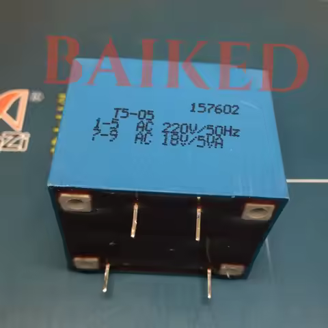 BingZi T40/E T5-05 1-5 AC 220V/50HZ 7-9 AC 18V/5VA Printed circuit board welding type power transfor
