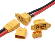 XT90E-F with Fixed Seat Lithium Battery Charging Port Plug XT90 Electric Vehicle Model Aircraft Elec