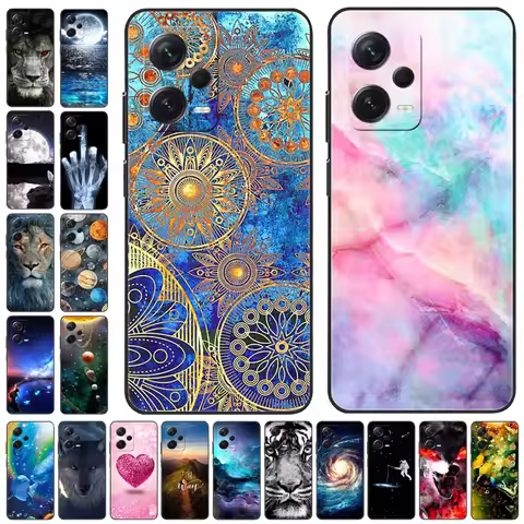 For Redmi Note 12 Pro Plus 5G Case Protector TPU Soft Silicone Para for Redmi Note 12 5G / Note 12Pr