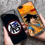 YS-87 Son Goku HD Glass Casing for iphone 6 6S 7 8 Plus SE X XS XR Max