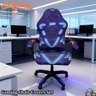 ABEBONGOTF Slipcovers, Breathable Stretchy Gaming Chair Covers, Cool Wear-resistant Dust-proof Thick