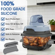 【SEMLL】Silicone Handle Cover for CrispiCrispi Pro Glass For Air Fryer 2.5QT 4QT 6QT Set