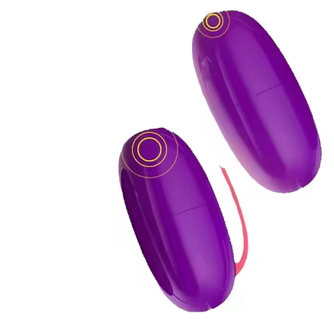 USB Dual Motor Personal Wellness Device Multi Vibration Settings Soft Silicone Material Portable Com