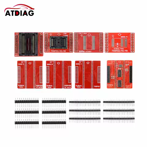 Original Adapters MiniPro TL866 Programmer TSOP32 TSOP40 TSOP48 SOP44 SOP56 Sockets TL866A TL866CS T