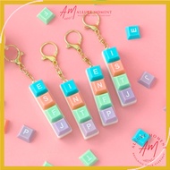 MBTI Keyboard Keyring DIY Kit | Create Your Own Personality Key-Accessory | Korean Style MBTI Keycha
