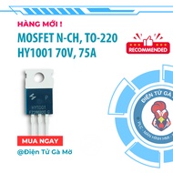 [1 CON] N-Channel Mosfet, HY1001 70V, 75A TO-220 Newly Imported