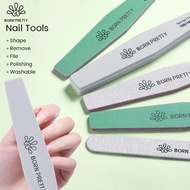 BORN PRETTY 1PCS Nail File 100/180/240/320 Grit Sandpaper Disposable Cuticle Remover Buffers Manicur