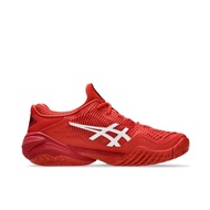 K9WW Asics Court FF 3 Men's and Women's Fashion Wear resistant Low cut Tennis Shoes Red KY2L